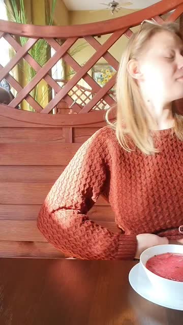 traditional polish soup and traditional big slavic tits. heh