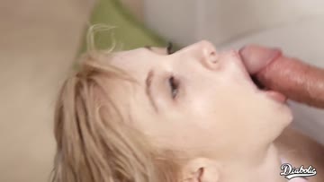 cute blonde kenzie reeves swallowing cum