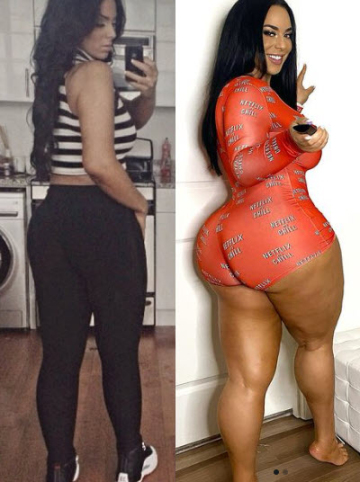 she really likes protein shakes