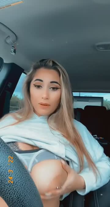 busy grocery store parking lot 🙈 first flash ever.