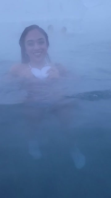 this was difficult because the water was like 4 feet high and i'm only 4'11