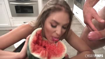 gizelle loves watermelon