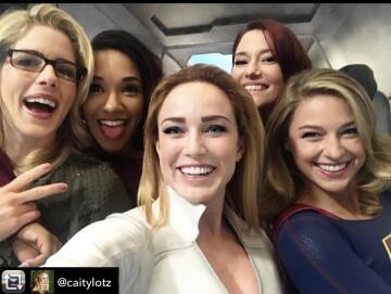 caity lotz & friends, who u filling up?