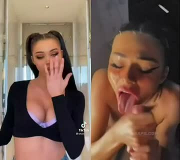 from tiktok to sucking a cock