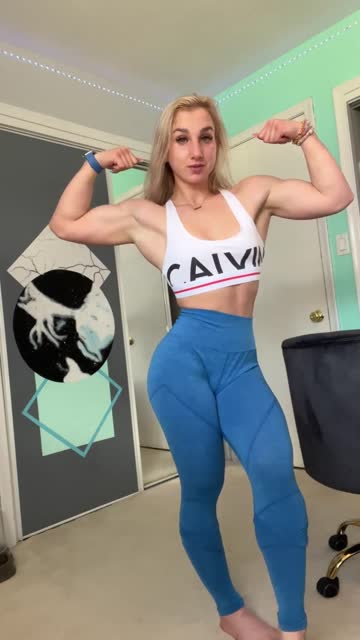 be honest, do my arms intimidate you?