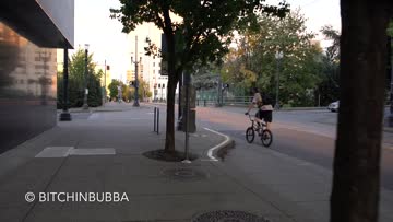 showing off in public