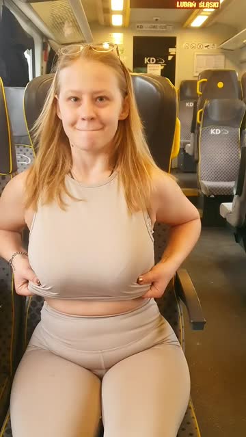 of course, i have a separate train ticket for my big boobs. heh