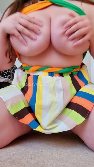 big natural titties just drop differently oc