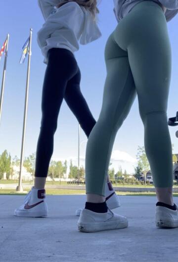 who likes our new pairs of yoga pants