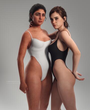 ellie & dina (cybertemptation) [the last of us part ii]