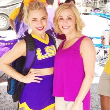 cheerleader or cheer mom?