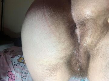 lick my hairy holes clean?