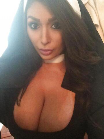 nun but tits