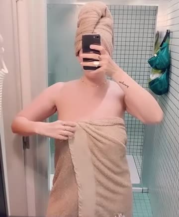 big titty towel drop