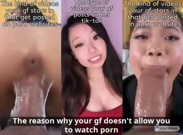 she doesn't want you stumbling onto one of her videos