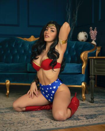 lisa.mancinerh as wonder woman