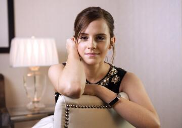 “the party is downstairs, no one will bother us up here. take out your cock, i need to taste it and feel your cum shooting on my face.” - emma watson