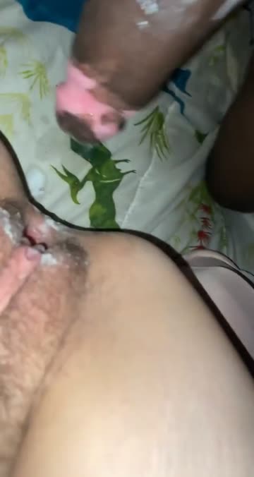 till this day, i've never gotten a deeper creampie...