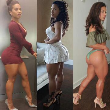 kathy drayton (5’6) thick and fit