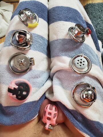 all my favorite chastity cages