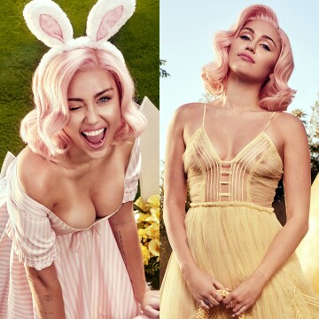 happy easter from miley cyrus