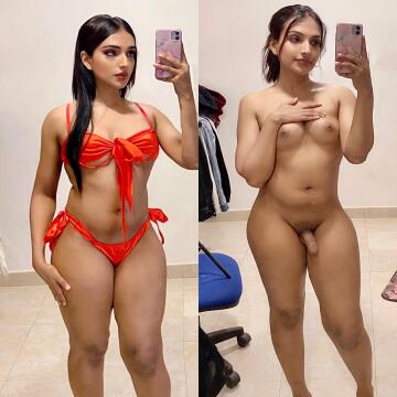 with or without lingerie 🍒