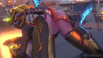 widowmaker stuffed by an alien species
