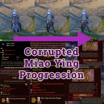 corrupted miao ying progression framework release