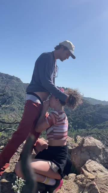nothing better than a throat and a hike. [mf] milf