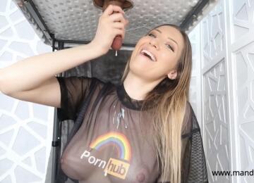 mandy madison loves milk💦💦