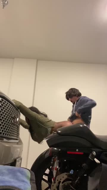 coming home from a date, we couldn’t even make it out of the garage without getting down to business