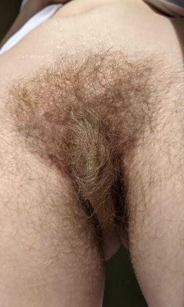 full of hair...but i'd like to be filled with something else