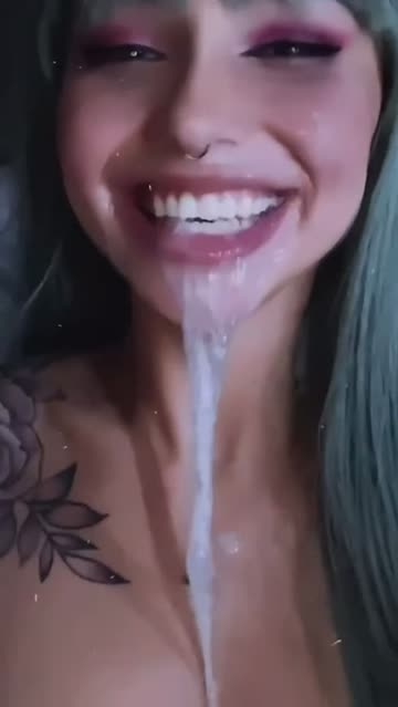 so much spit