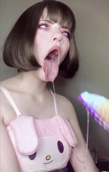 gagging on your cock ❤️