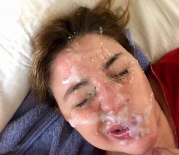 what a cum mess