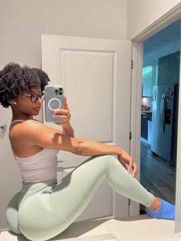 i’ve been doing my squats..