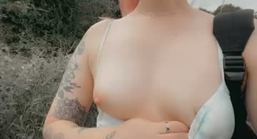 the way my boobs literally glow in the daylight 🥺