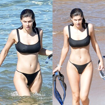 alexandra daddario's bikini body is fucking incredible
