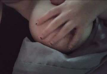 best way to end a tuesday night, reddit and titty rubs. (f)