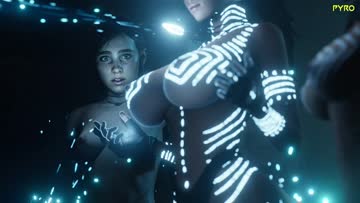 lara's magical growth i (pyro) [tomb raider]