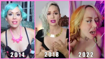 from youtuber to fake titted cum slut! 🥰 [oc]