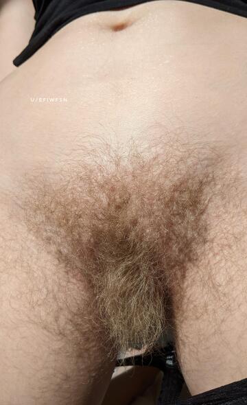 my pussy is hairier than most cocks