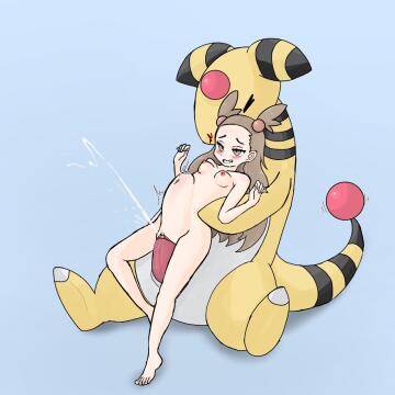 training her pokémon to do naughty things (saeko) [pokemon]