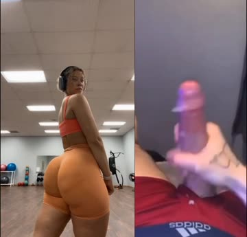 this is what her step dad would do everytime his daughter updated him on her gym progress