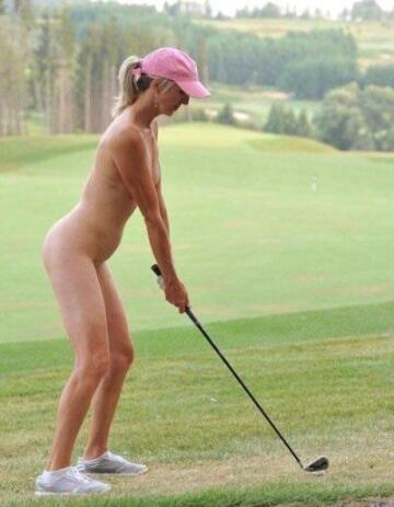 who wants to tee off with her?