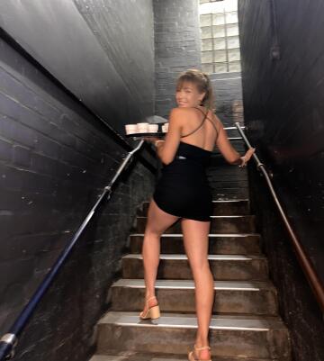 little black dress for work - would you buy a shot from me?