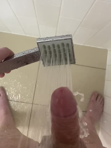 was told to post this here. very glad i found this subreddit. enjoy my hands free shower head orgasm x