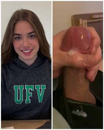 imagine this babe covered in my cum