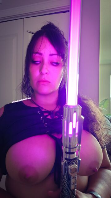 got the grandmaster ultrasaber. feelin' the [f]orce with this baby 😎