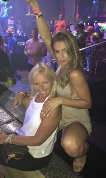 beautiful mother and daughter again